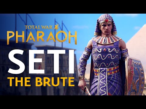THE PHARAOH'S CHOSEN SON! Total War: Pharaoh - Seti First Look Campaign Gameplay