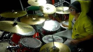 The devil wears prada - The Scorpion Deathlock - drum cover
