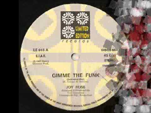 Joy Rose - Gimme The Funk