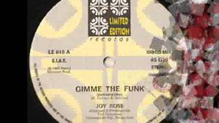 Joy Rose - Gimme The Funk