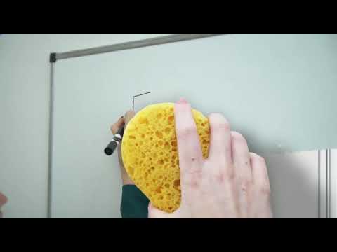 Chalkmate melamine writing surface non-magnetic white marker...