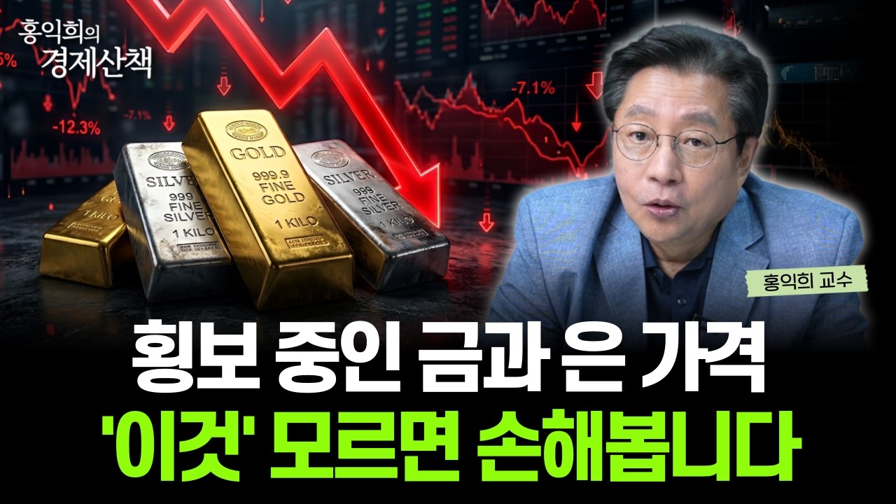 "금, 은 투자 방법" 적립식 투자와 리밸런싱 병행이 필요한 이유 | 홍익희 교수