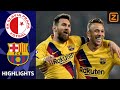 HISTORISCHE GOAL MESSI ? ? | Slavia Praag vs Barcelona | Champions League 2019/20 | Samenvatting