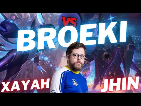 BROEKI | XAYAH VS JHIN | ADC GAMEPLAY | Patch 15.11 / Season 15 | #LeagueofLegends