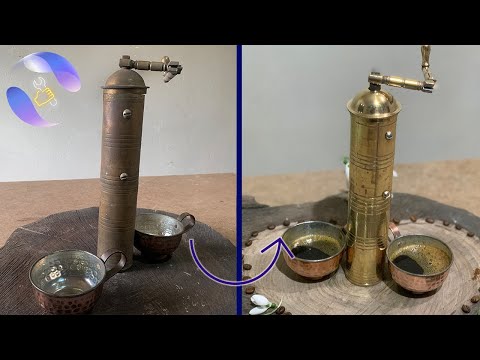 Old Coffee Grinder Restoration (Turkish Coffee Grinder)