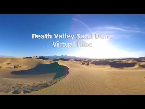 DeathValley Sand Dune Virtual Hike 360 VR
