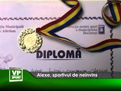 Alexe, sportivul de neînvins