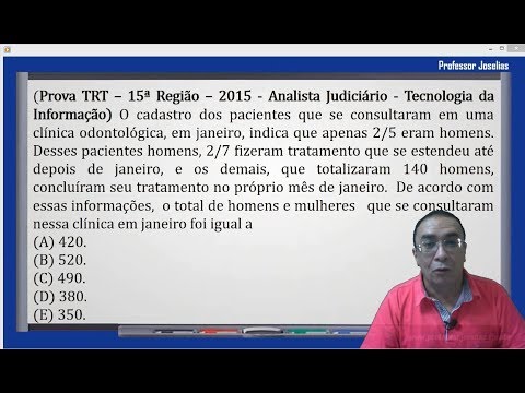 QUESTÃO 04 - PROVAS DO TRT 15ª REGIÃO - RESOLVIDAS - Professor Joselias