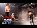 FULL SEGMENT Undertaker Collides With Great Khali And Big Show Saturday Night S Main Event