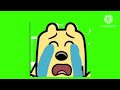 Wubbzy Crying Green Screen