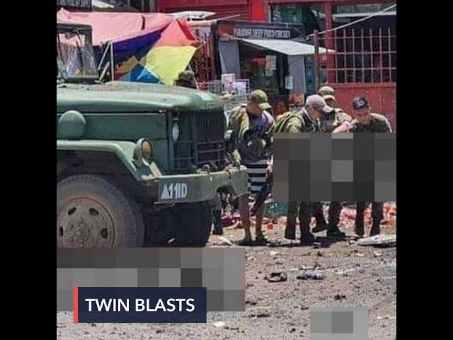 14 people killed, 75 wounded as twin blasts hit Jolo town center