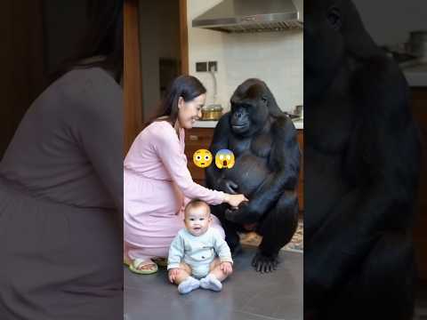 Loves is monkey🐒 wife💕🥰 #monkey #animals #pets #hotvideo #xx