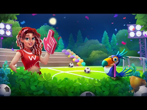 Emma's Mansion: Design & Match - Event - Redesign - Football Makeover