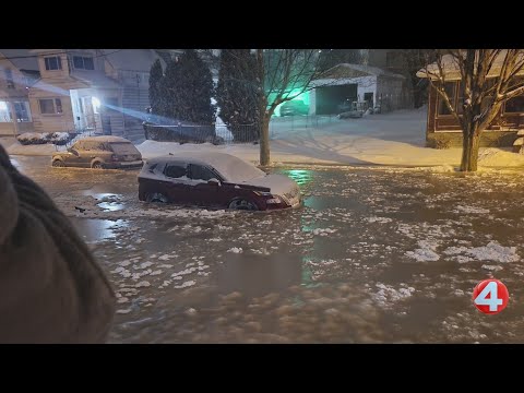 Buffalo neighborhood left frozen by water main break