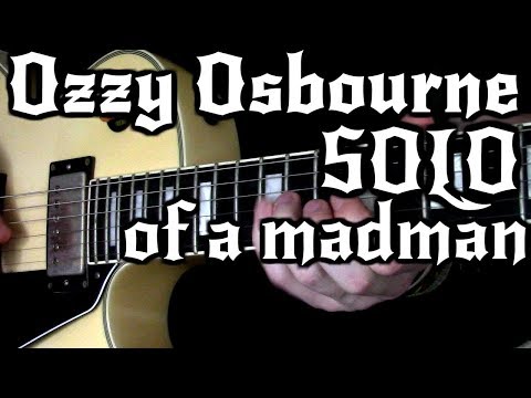 EPIC Ozzy Osbourne/Randy Rhoads Guitar Solo You Need To Learn