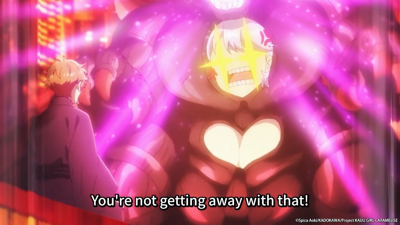 Why did Harugon choose you???《KAIJU GIRL CARAMELISE》 Anime Highlight