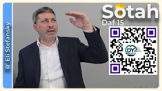 דף יומי סוטה דף 15 מאת ר' אלי סטפנסקי
