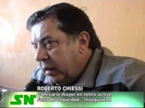 Roberto Chiessi Comisario en retiro activo