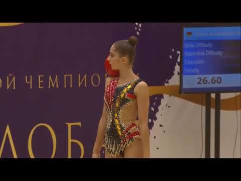 Marharyta Tsimashenka (BLR), pelota. Marina Lobach Cup 2020