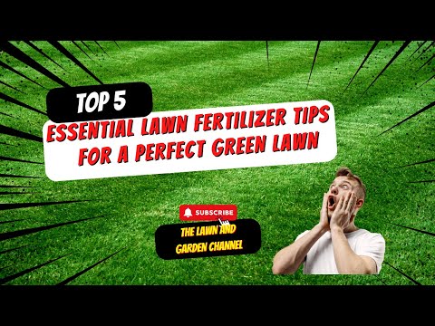 How to fertilize your lawn. | Top 5 Essential Lawn Fertilizer Tips for a Perfect Green Lawn!