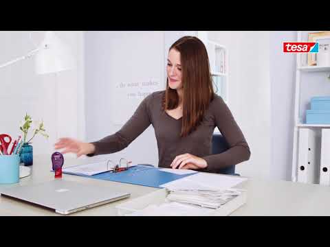 tesa® Klebestempel Anwendungsvideo