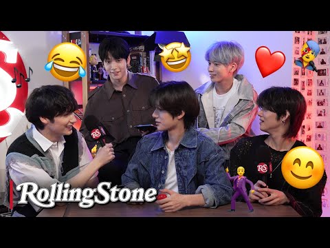 TOMORROW X TOGETHER Play 'Emojis Only' | @RS with Jon Weigell