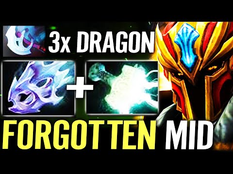 🔥 3x Dragon Knight Forgotten MID — Manta + Mjollnir + Moonshard MASS Electric Released Dota 2 Pro