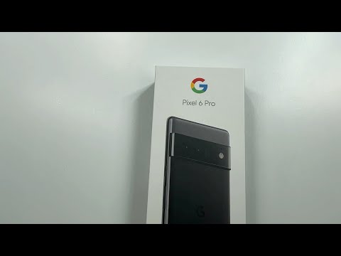 Google Pixel 6 Pro Stormy Black Unboxing