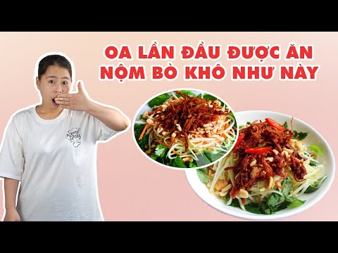 Nộm bò khô