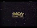 MCA Home Video 1985
