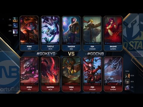 CBLoL 2016 - S2 D1 - Keyd x Cnb (Jogo 1 Resumido)
