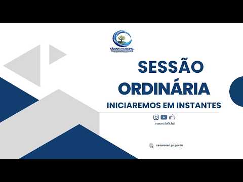 Sessão Ordinária  - 04 de setembro de 2026