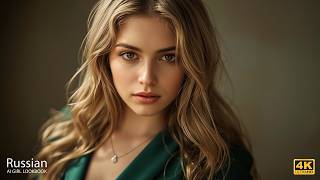 Download lagu 4K AI Art Lookbook｜Beautiful Hazel Eyed Woman in Glamour Style mp3