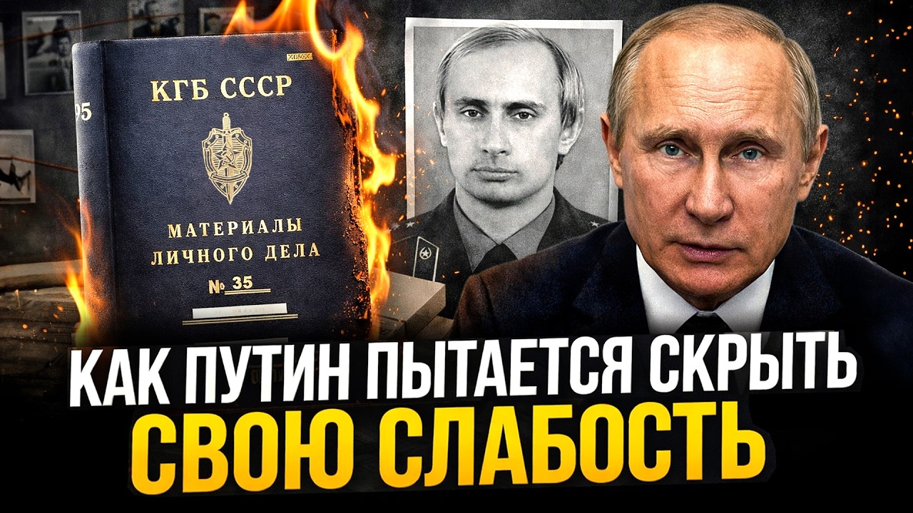 КАК ПУТИН ПЫТАЕТСЯ СКРЫТЬ СВОЮ СЛАБОСТЬ