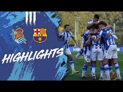 HIGHLIGHTS | J6 - 1ª RFEF | Sanse 2 - 0 FC Barcelona B | Zubieta | Real Sociedad