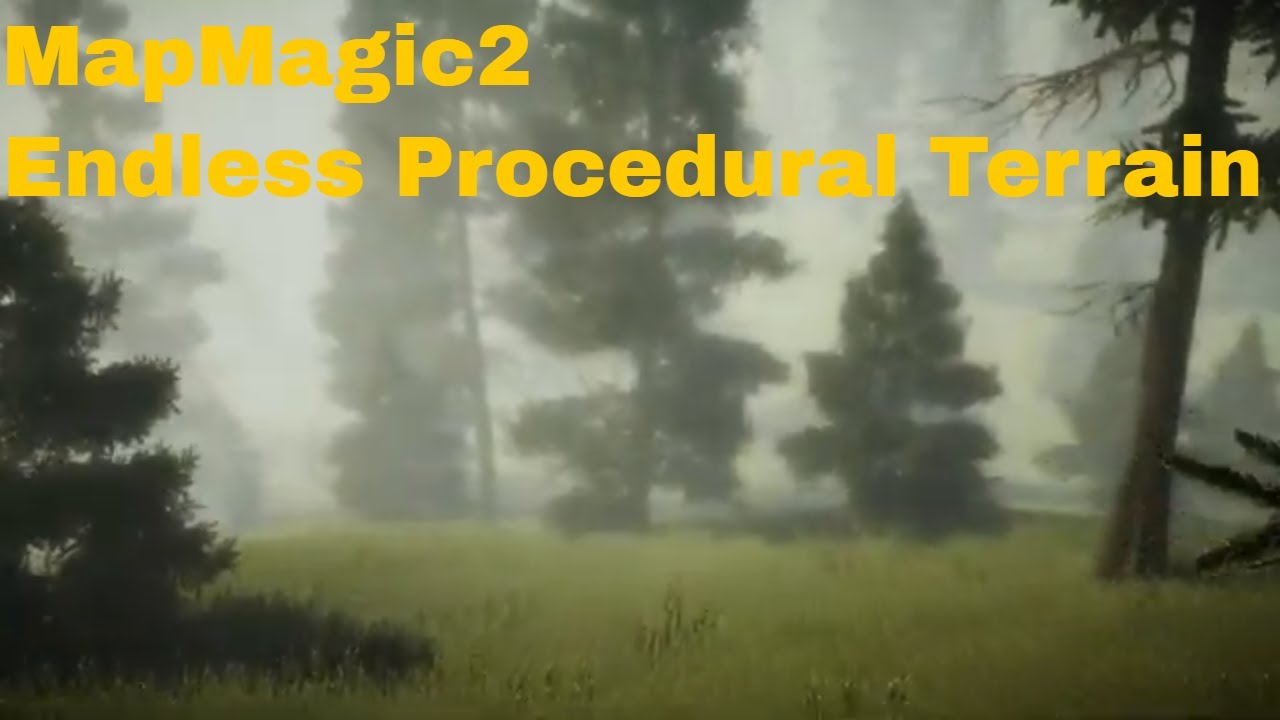 Speed Build : Endless Procedural Terrain Generation | MapMagic2