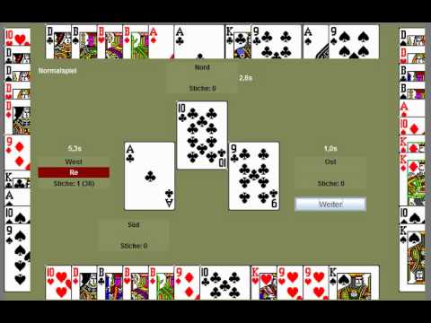 live-doko.de - Ausspiel einer langen Farbe