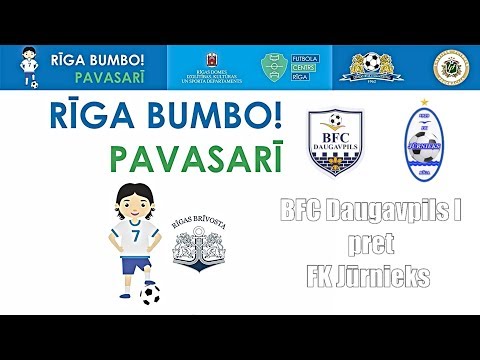 FK Jūrnieks pret BFC Daugavpils I  |  Rīga bumbo! Pavasarī! 2018 (U-9)