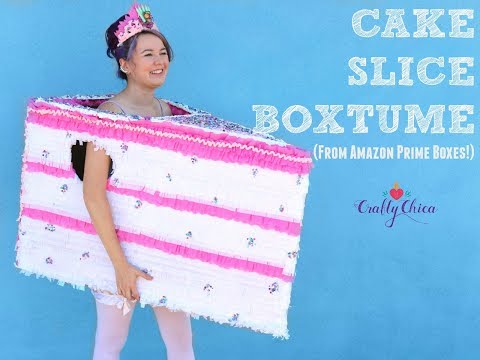Slice of Cake Costume #boxtume