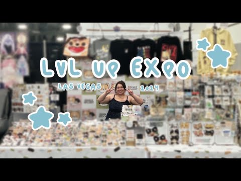 My First Time at LVL UP EXPO! | Artist Alley Vlog | Single Sploot Corgi Stickers and Stuff