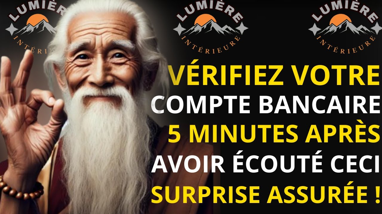 Vérifiez votre compte bancaire 5 minutes après avoir écouté ceci – surprise assurée ! Bouddhisme.