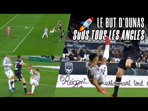 Spectacular Ounas goal from every angle