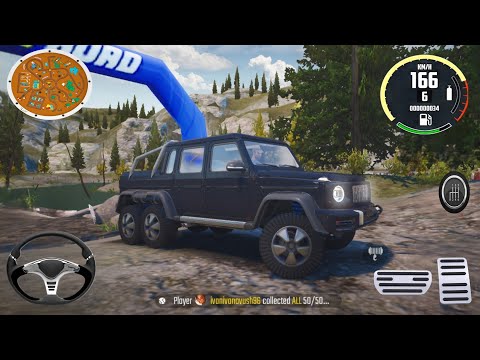 Dangerous Mountain Roads Challenge 🚙 - Off Road 4x4 Driving Simulator