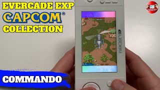 Evercade Exp Capcom Collection - First Look at Commando via Tate Mode!
