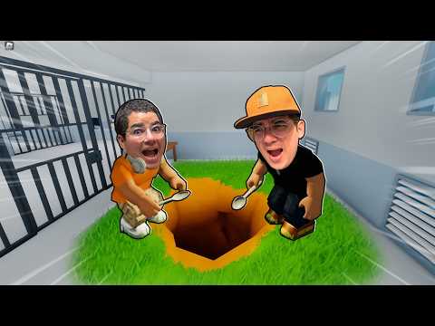 USAMOS UMA COLHER PARA CAVAR UM TÚNEL NA PRISÃO!!