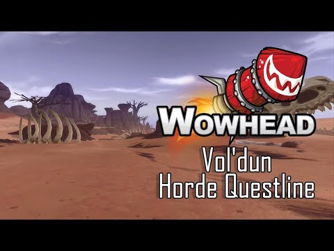 Vol'dun Horde Questline - Battle for Azeroth Alpha