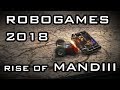 Mandiii Fights Again 120lb Battlbot RoboGames 2018