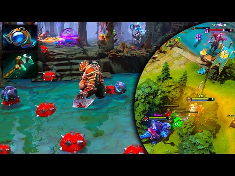 What is Magnetic Hook??? Pudge + Techies Combo = NEVER FAILS | Pudge Official