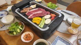 【日常vlog】お家焼肉&手作りウインナー