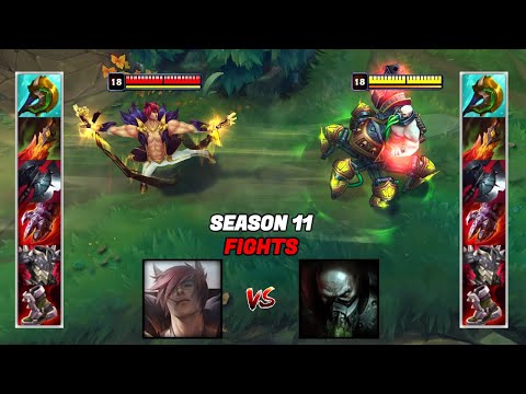 SETT vs URGOT S11 FULL BUILD FIGHTS & Best Moments!